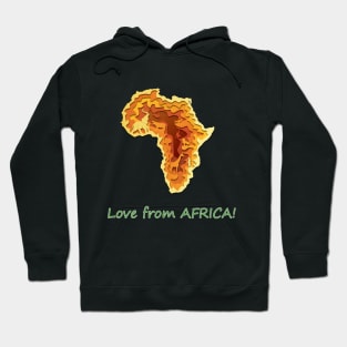 African Wild Beauty Hoodie